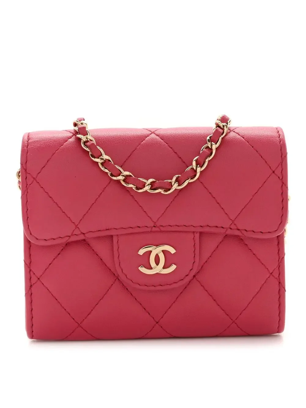 Chanel Lambskin Quilted Flap Card #360768C14B